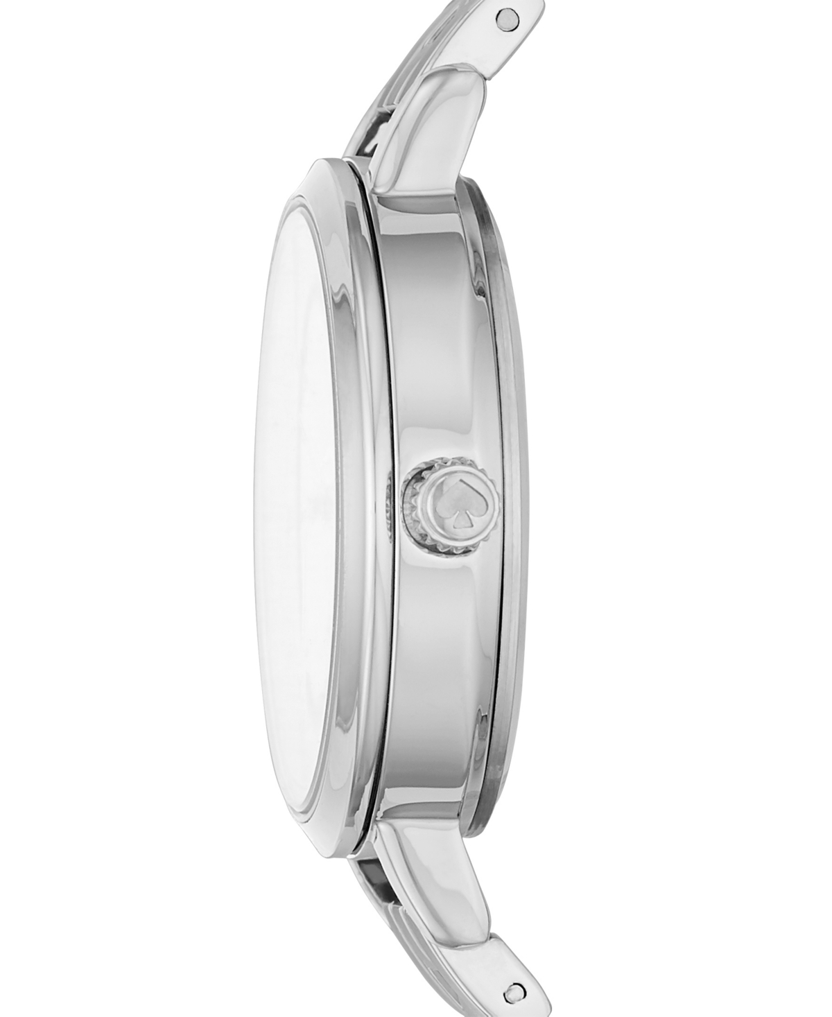 Shop Kate Spade Women's Metro Three-hand Silver-tone Stainless Steel Watch 30mm, Ksw9001