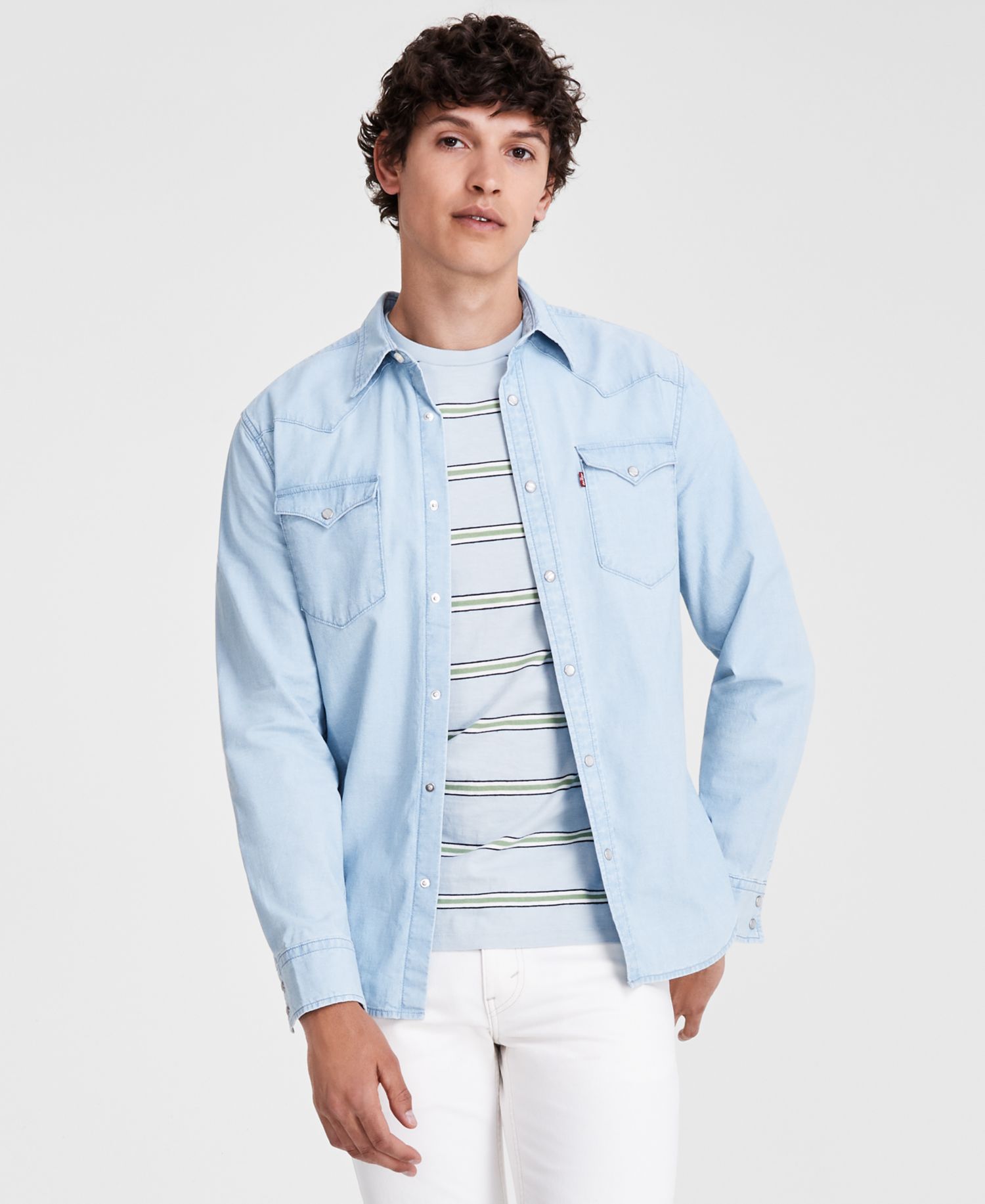 Men's Regular-Fit Western Shirt