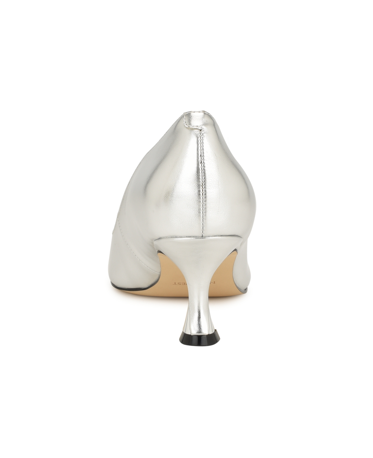 Nine West Women's Ariella Kitten Heel Pumps In Silver
