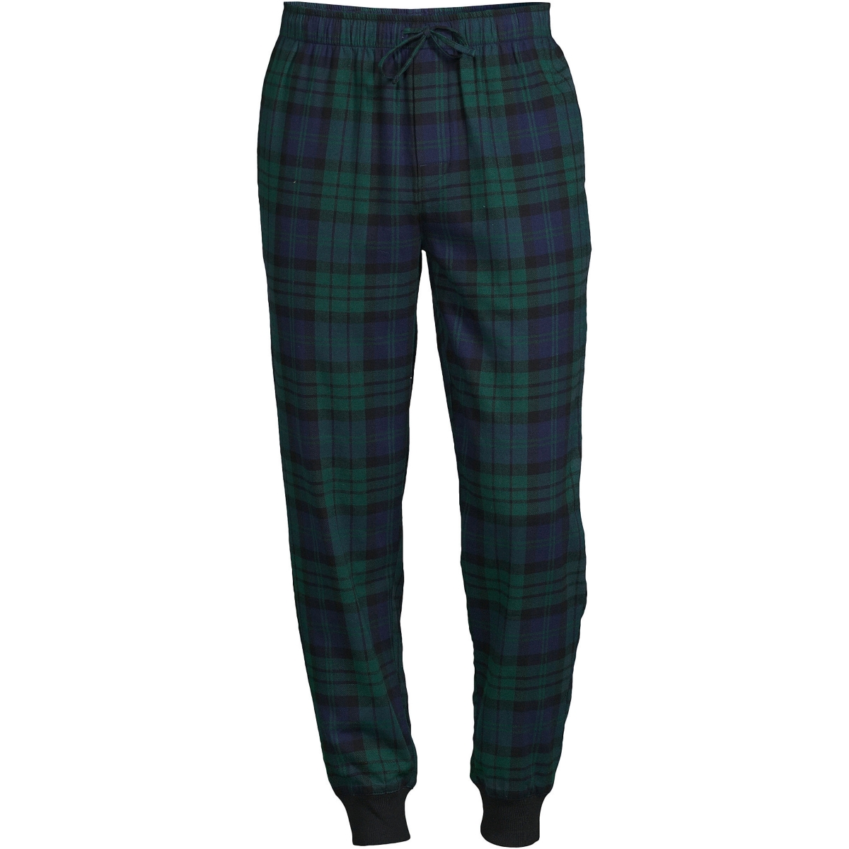 Lands' End Big & Tall Flannel Jogger Pajama Pants