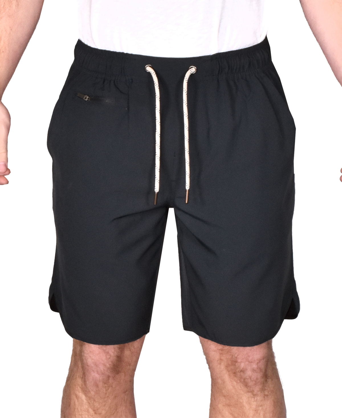 Shop Vintage 1946 Men's Solid Windjammer Hybrid Shorts In Charcoal