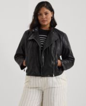 Black Plus Size Leather Jackets: Shop Plus Size Leather Jackets