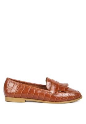 Women's patent pu everyday loafer