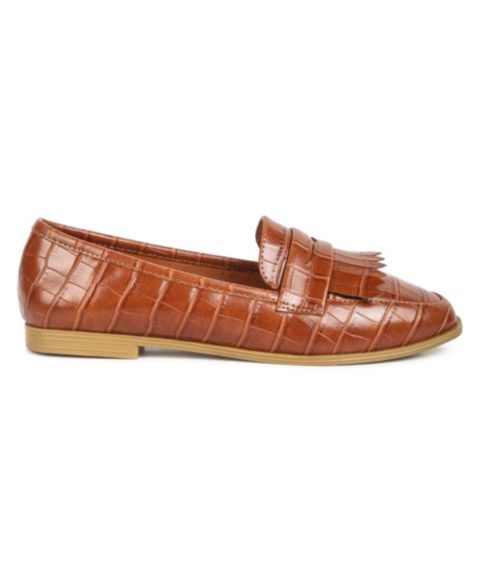 Женские туфли London Rag Patent pu everyday loafer, цвет: Бежевый / Хаки