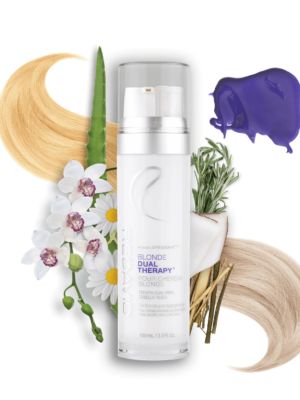  Salon Products Blonde Dual Therapy Two-Part Toning & Repair System for Blondes, 100 ml