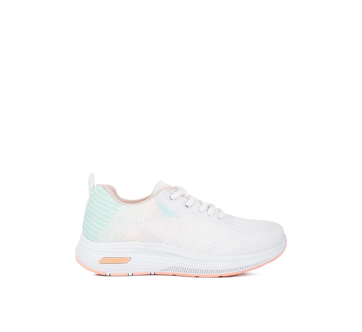 synthia contrasting chunky sneakers - Green