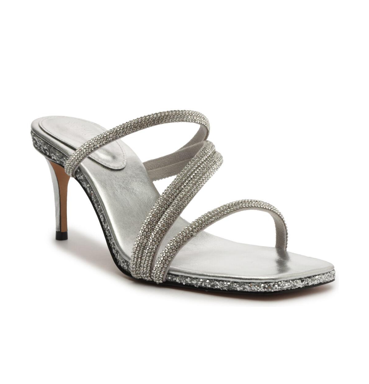 Shop Schutz Women's Giulia Mule Sandals In Silver