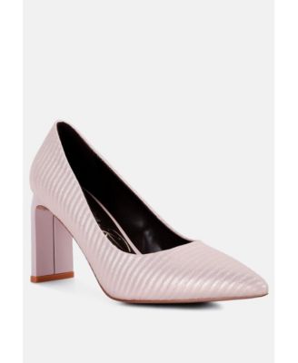 Tickles Italian Block Heel Pumps