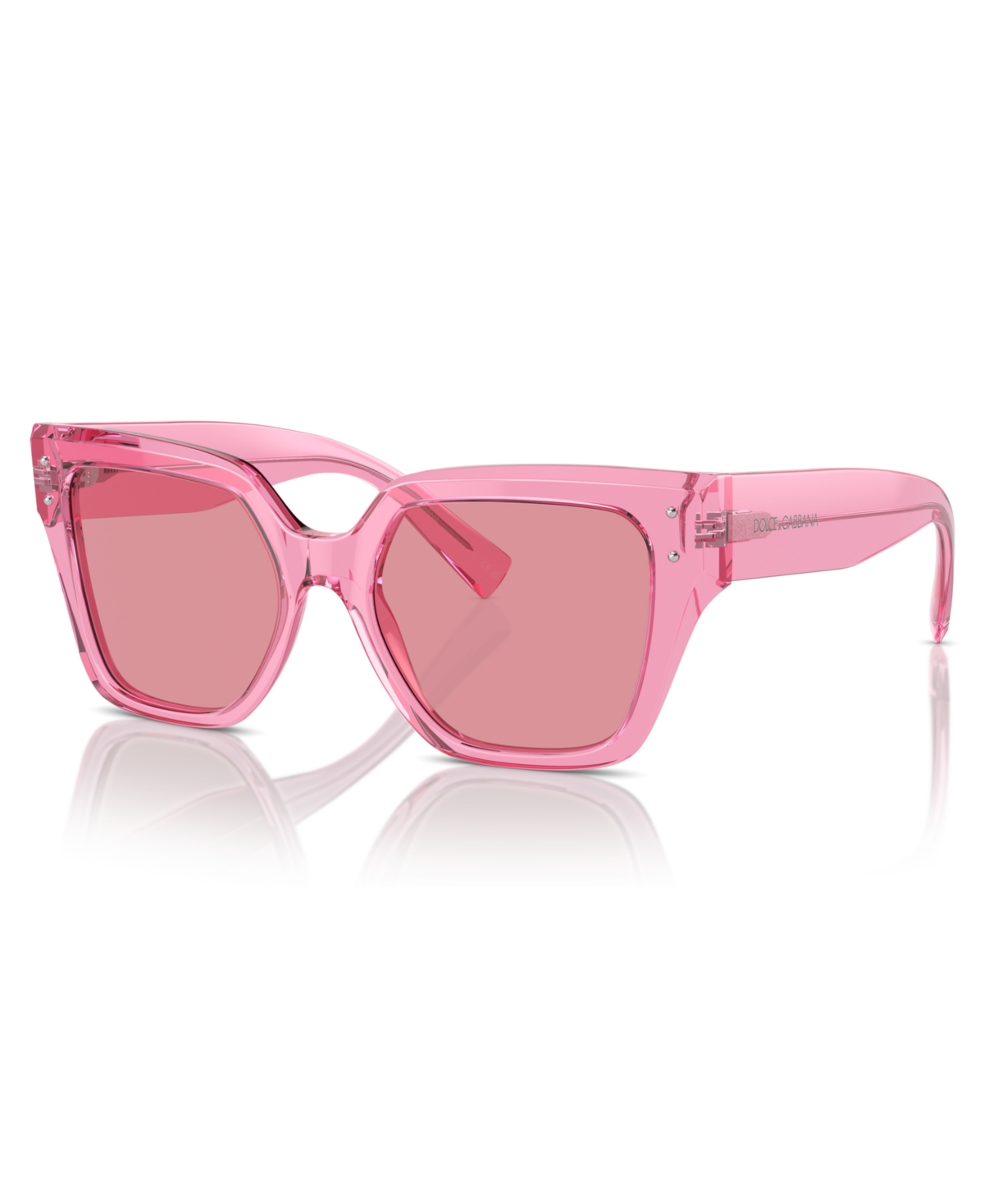 Dolce & Gabbana Women's Sunglasses, Dg4471 In Transparent Pink
