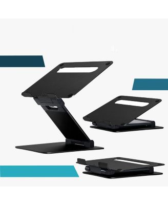Ergonomic Laptop Stand: Adjustable Height, Compatible with All MacBook, Laptops, Tablets 11-17"
