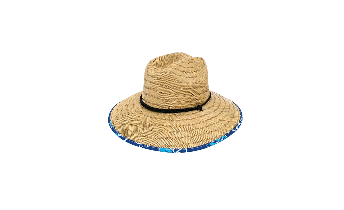 Makaha Straw Lifeguard Hat - Natural