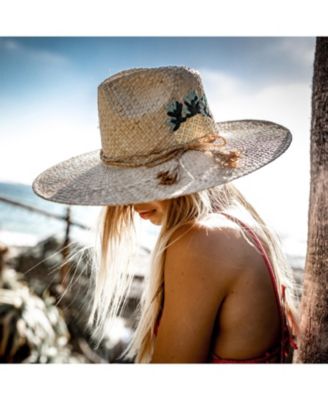 Sancho Wide Brim Raffia Sun Hat
