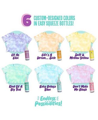 Pastel Tie Dye Kit for Large Groups, DIY Tie Dye Kit, Tie Dye Kit Supplies, Girls Tie Dye Shirt, Tye Die Kits for Adults, Tye Dye Kits, 18 Full Bottles of Tie Dye