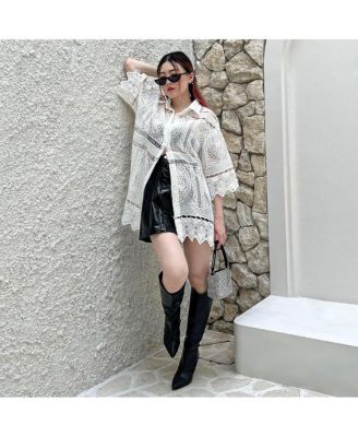 fewocious croc high heel calf boots