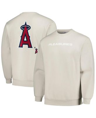 売れ筋商品|||プレジャーズ パーカー・スウェットシャツ アウター レディース Men's Gray Los Angeles Angels Ballpark Pullover Sweatshirt Gray PLEASURES Men's Gray Los Angeles Angels Ballpark Pullover