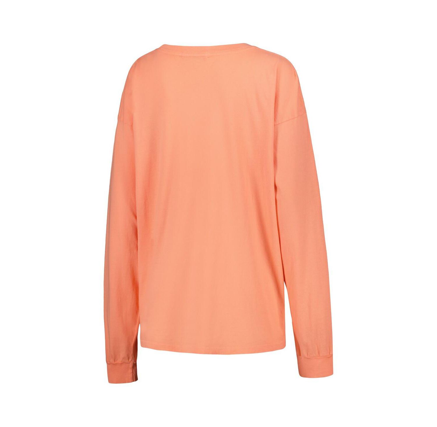 Women's Coral The Grateful Dead Merch Long Sleeve T-shirt
