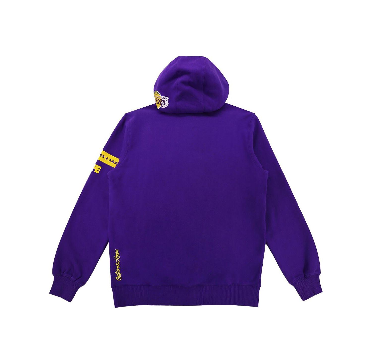 Men's and Women's NBA x Purple Los Angeles Lakers Culture & Hoops Heavyweight Pullover Hoodie
