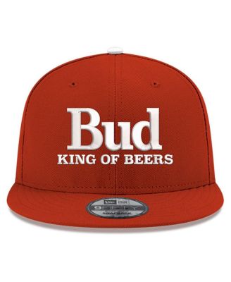 Men's Scarlet Hendrick Motorsports Budweiser 9FIFTY Adjustable Snapback Hat