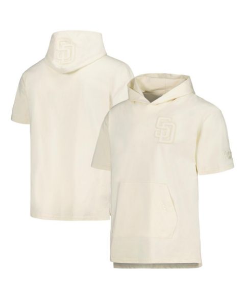Мужское худи Pro Standard Cream San Diego Padres Neutral Short Sleeve Pullover