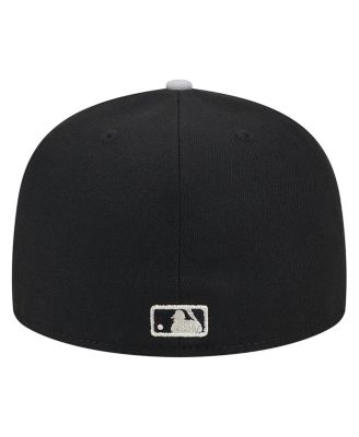 Men's Black New York Yankees Metallic Camo 59FIFTY Fitted Hat