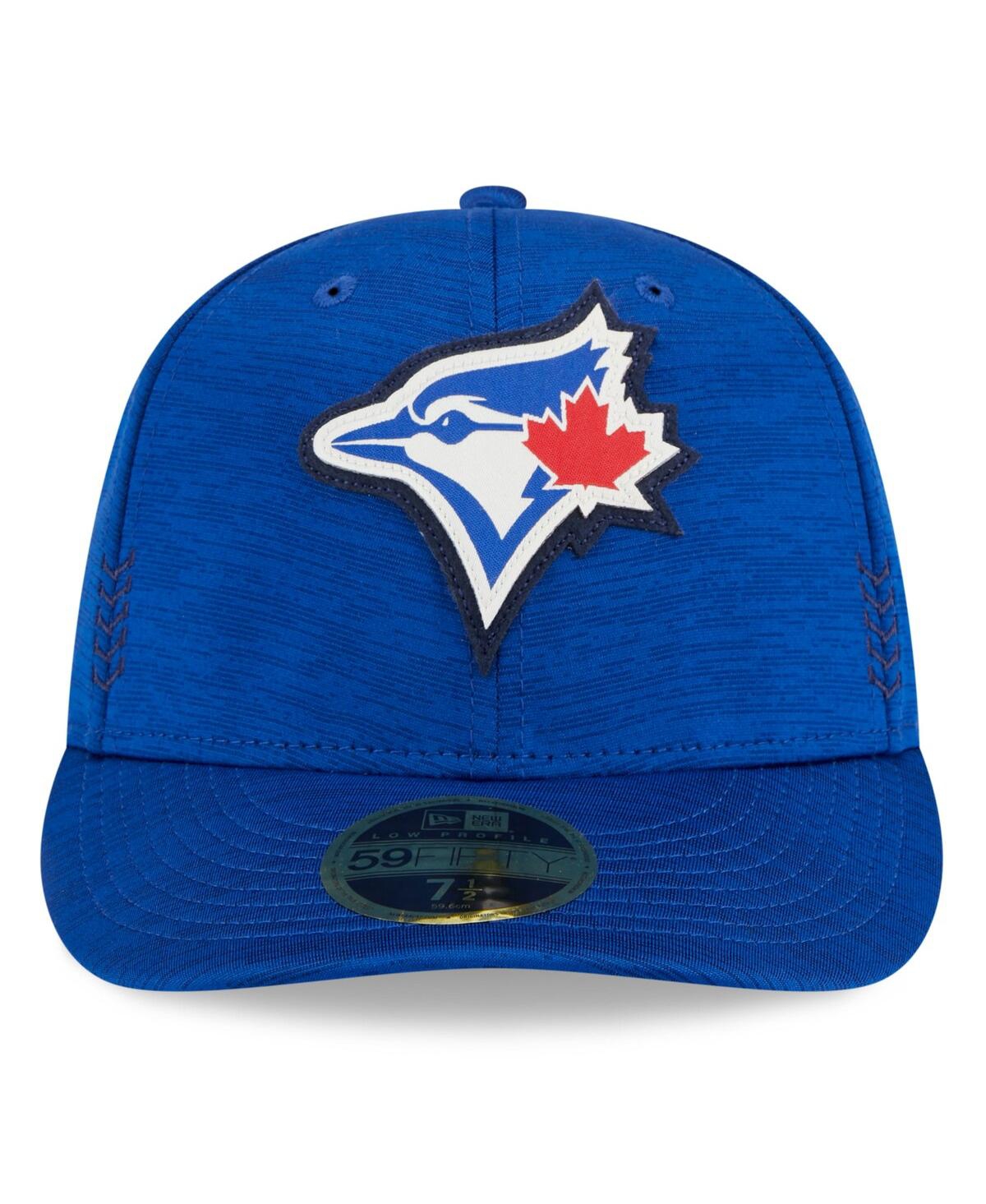Men's New EraToronto Blue Jays 2024 Clubhouse Low Profile 59FIFTY Fitted Hat - Royal
