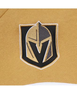 Men's Black, Gold Vegas Golden Knights Head Coach Pullover Hoodie