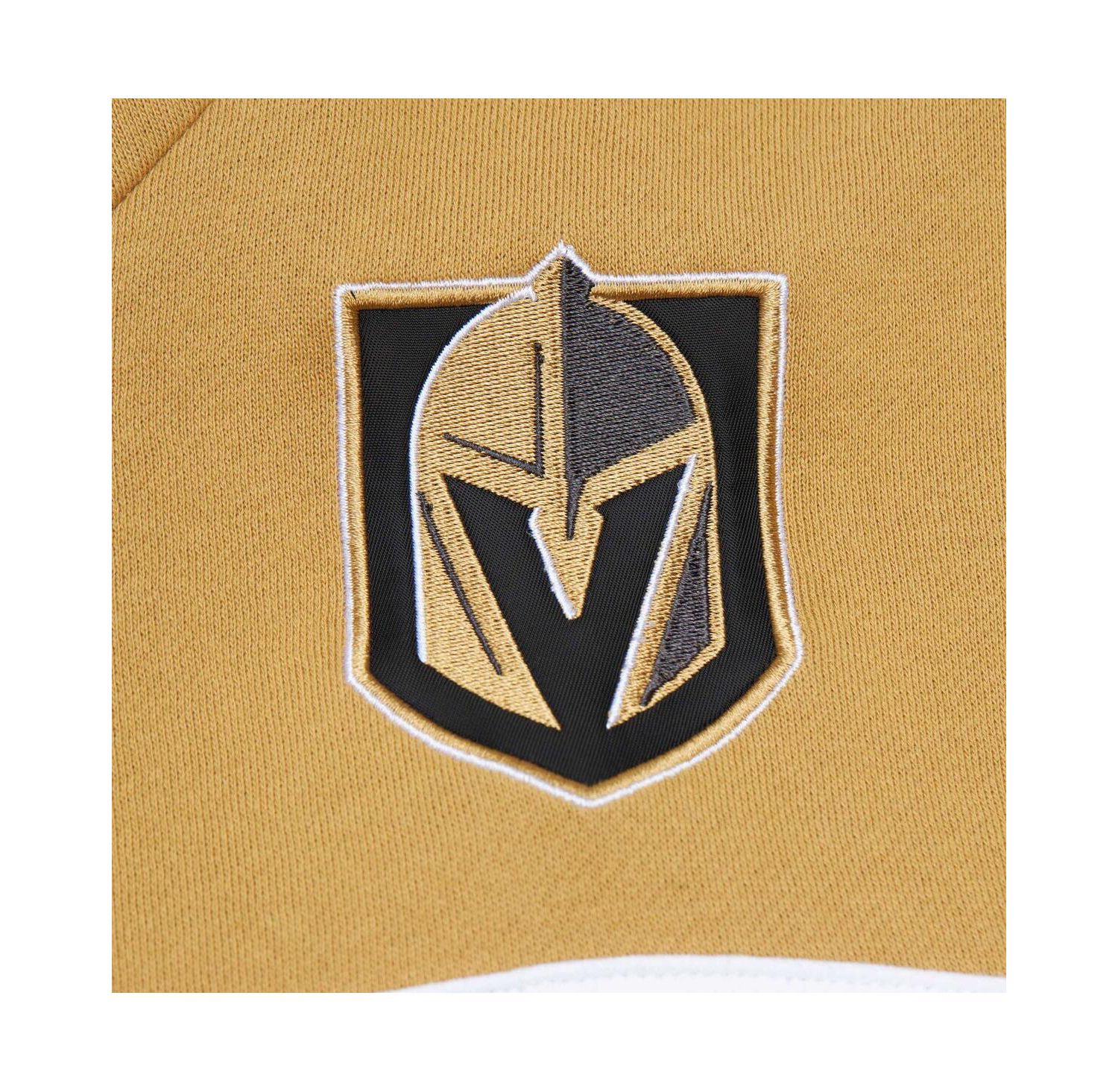 Men's Black, Gold Vegas Golden Knights Head Coach Pullover Hoodie