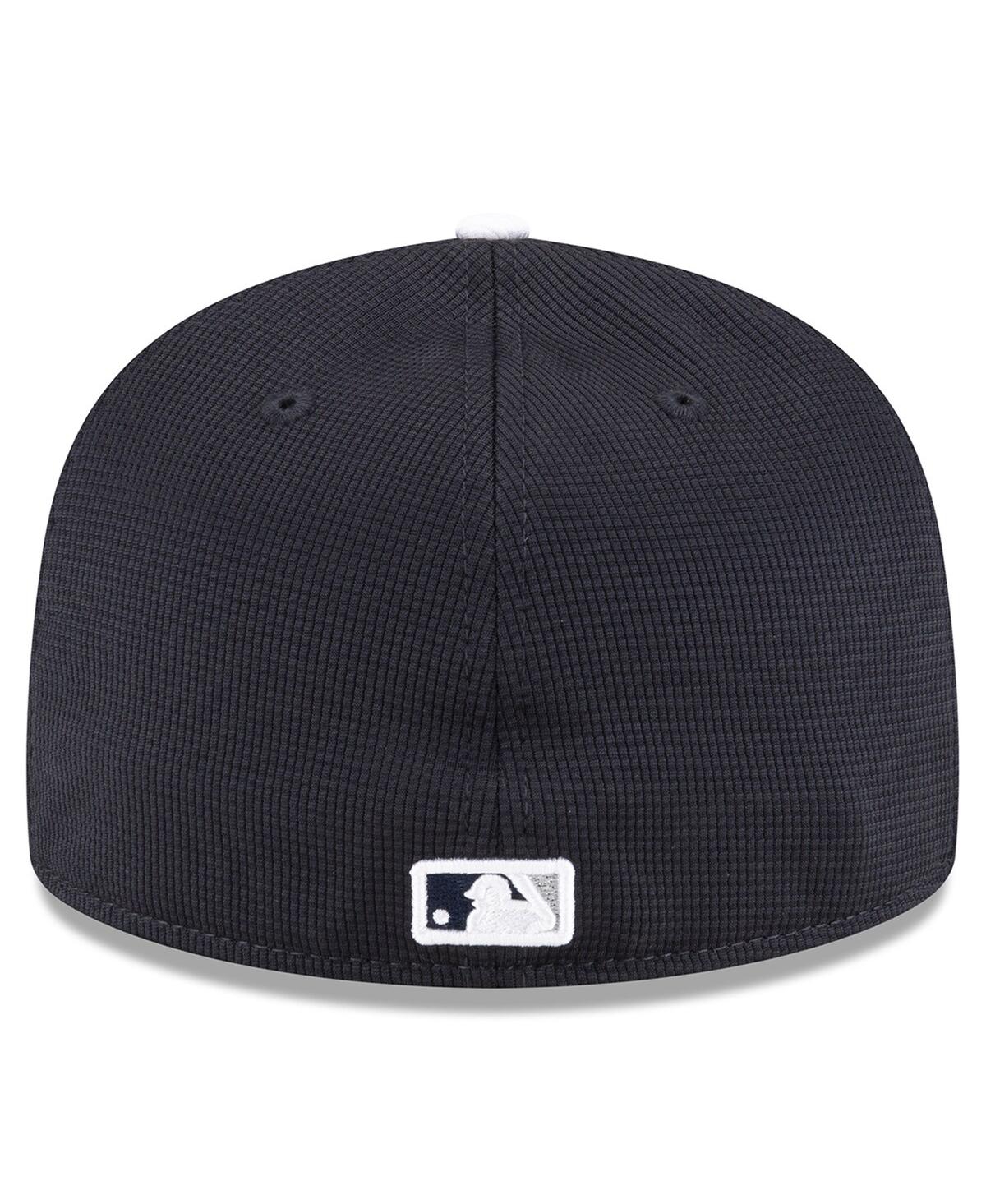 Men's New EraNew York Yankees 2024 Batting Practice 59FIFTY Fitted Hat - Navy