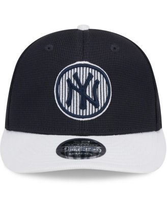 Men's Navy New York Yankees 2024 Batting Practice Low Profile 9FIFTY Snapback Hat