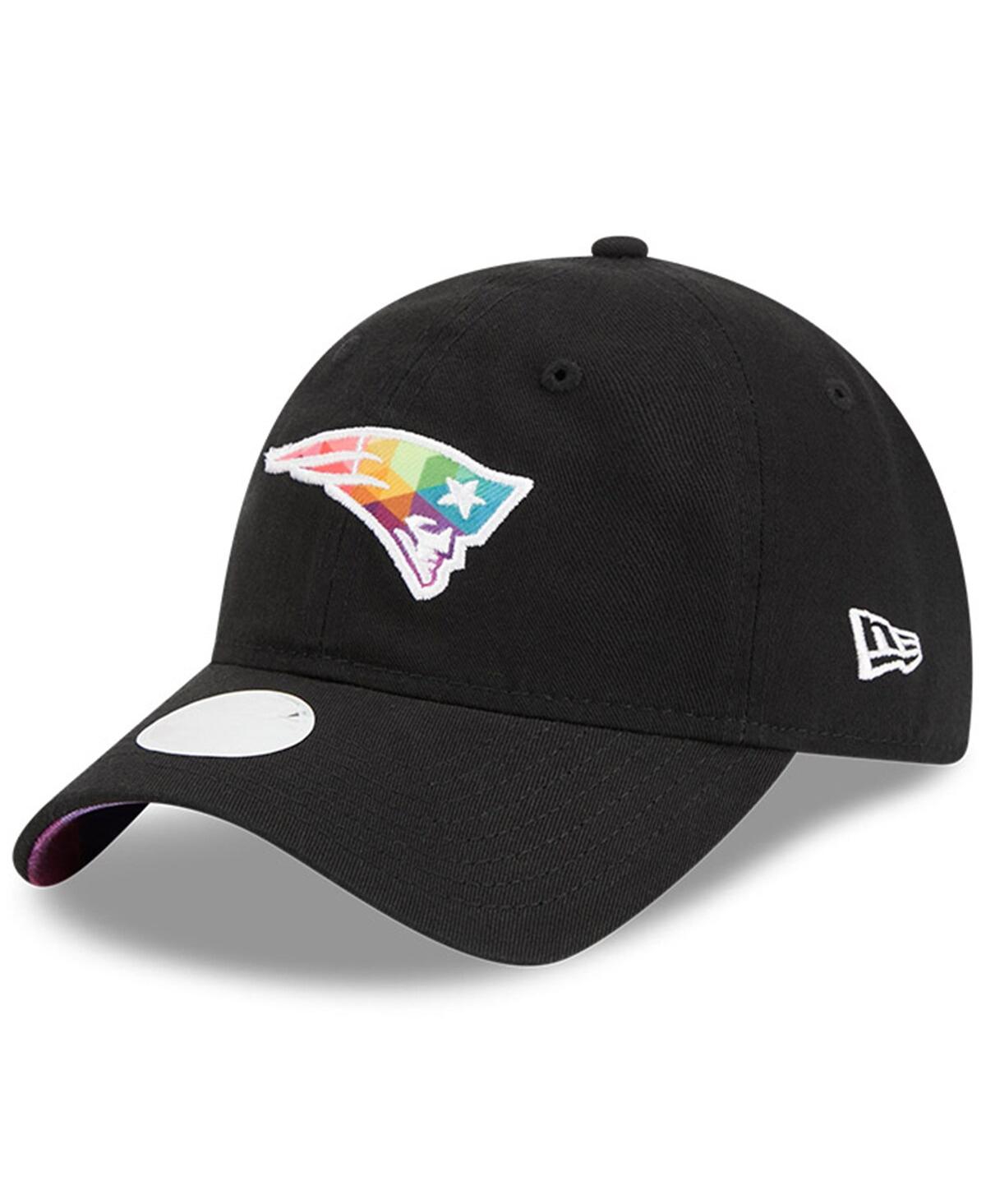 Women's New EraNew England Patriots 2023 Nfl Crucial Catch 9TWENTY Adjustable Hat - Black