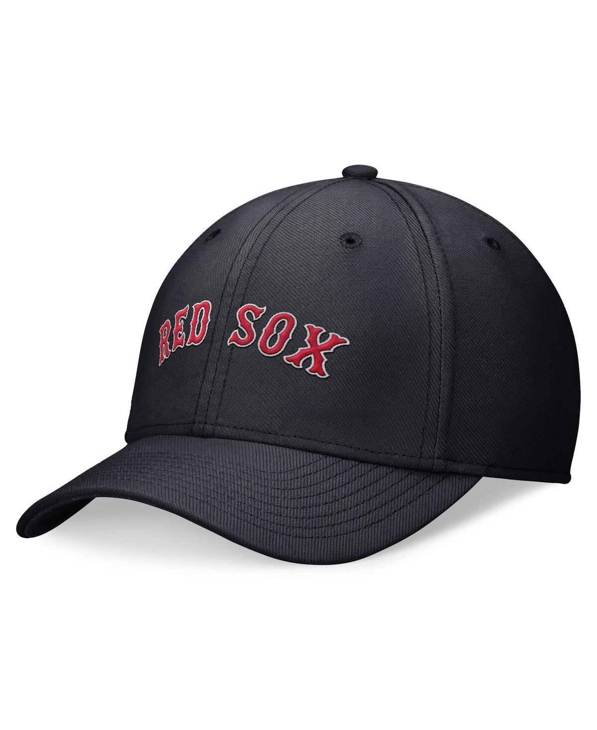 Shop Nike Men's  Navy Boston Red Sox Evergreen Performance Flex Hat