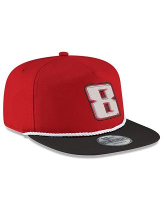 Men's Scarlet, Black Kyle Busch Golfer Snapback Adjustable Hat