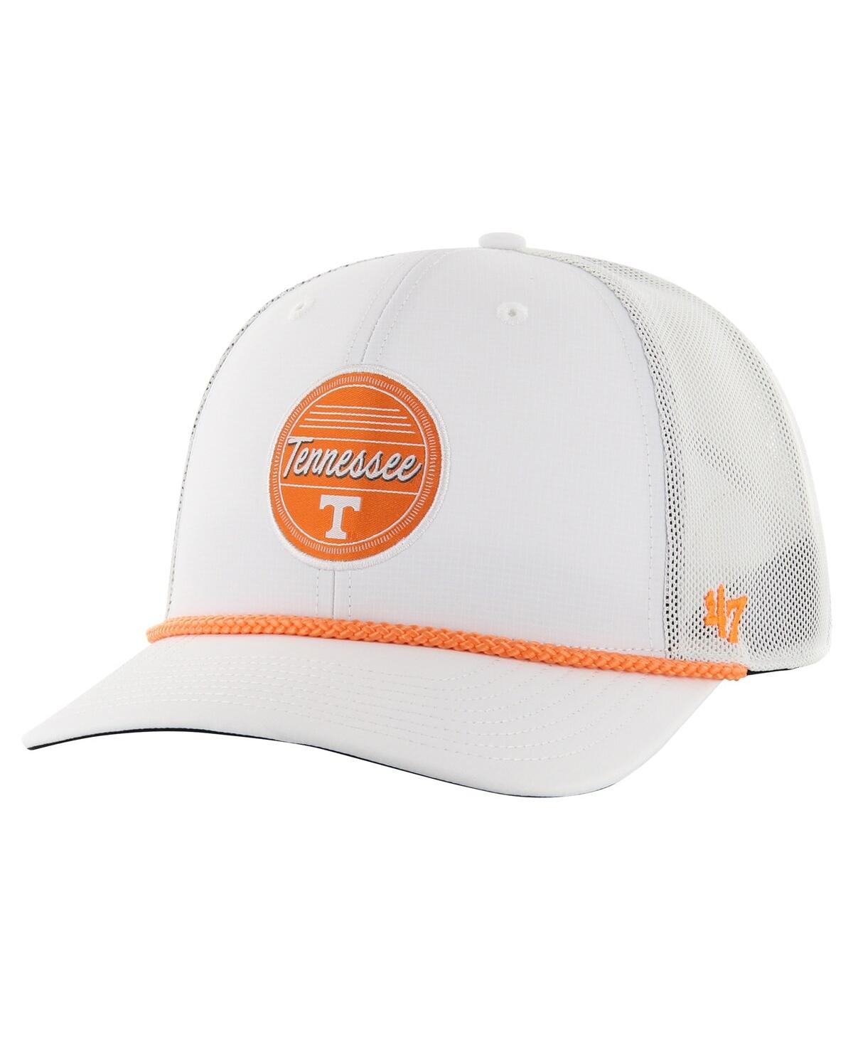 47 Brand Men's ' White Tennessee Volunteers Fairway Trucker Adjustable Hat