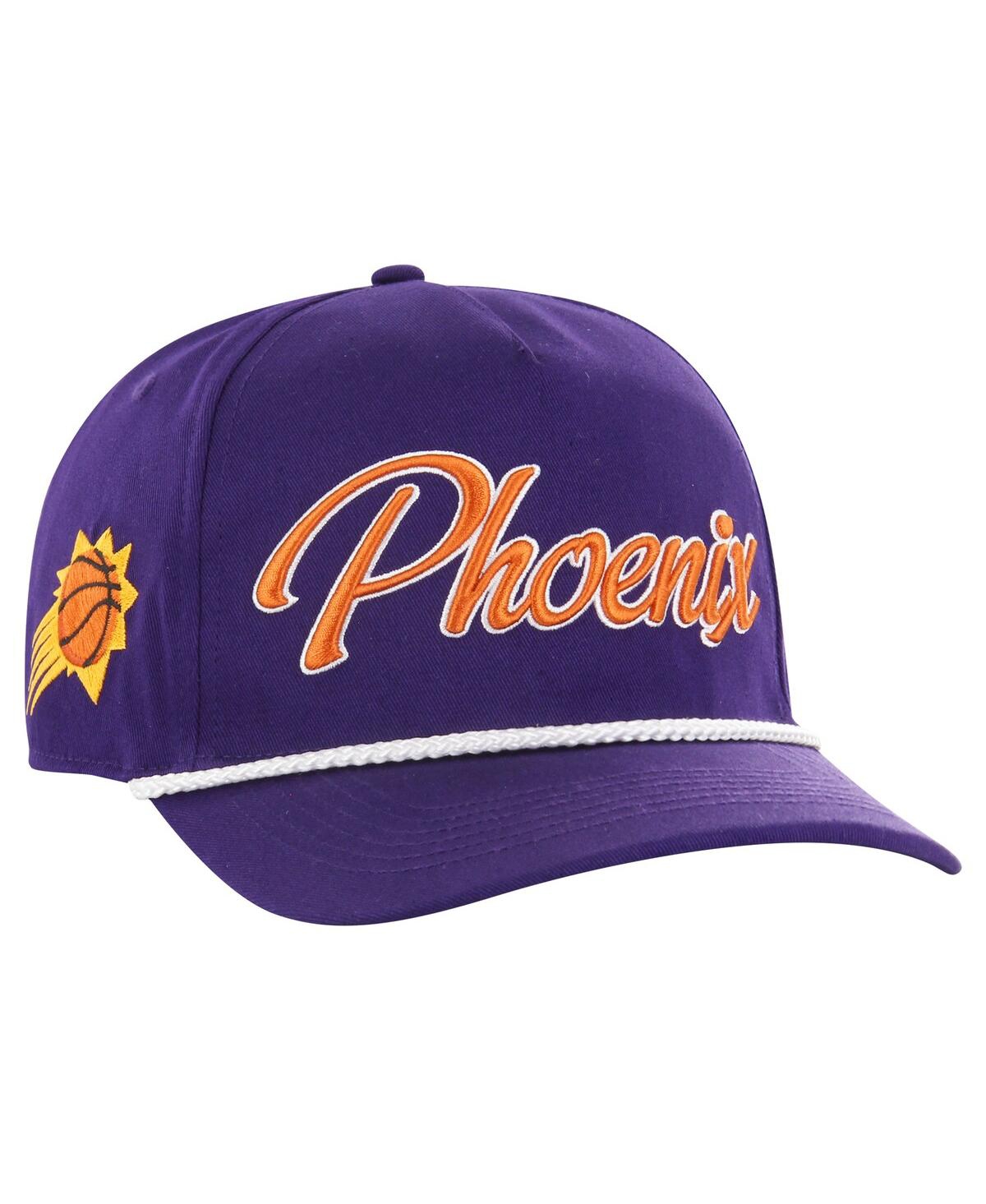 47 Brand Men's ' Purple Phoenix Suns Overhand Logo Hitch Adjustable Hat