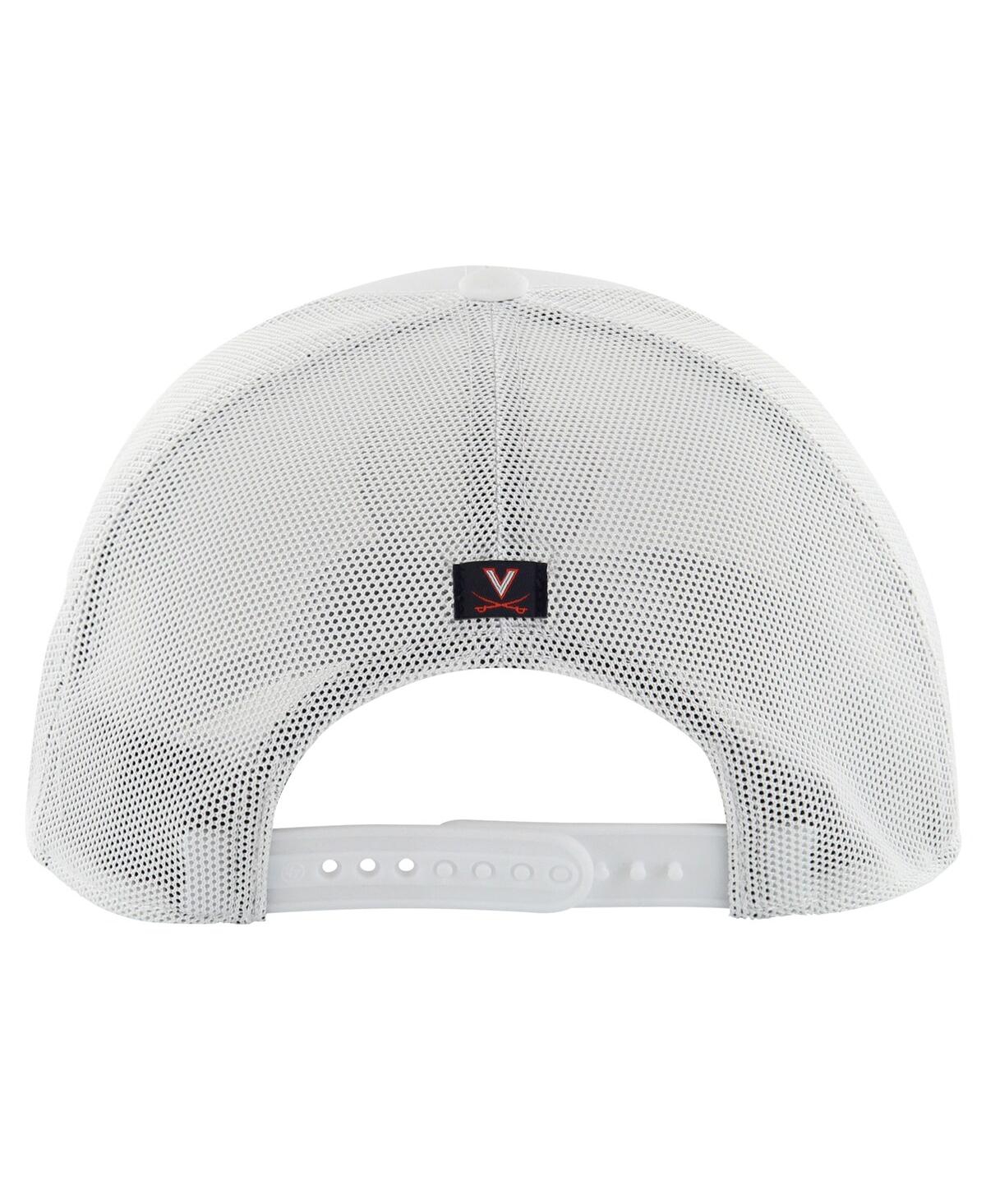 Shop 47 Brand Men's ' White Virginia Cavaliers Fairway Trucker Adjustable Hat
