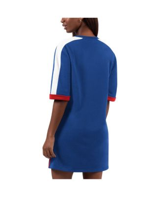 Women's Royal Philadelphia 76ers Flag Sneaker Dress