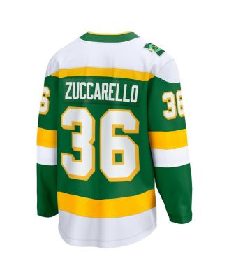 Men's Mats Zuccarello Green Minnesota Wild Alternate Premier Breakaway Player Jersey