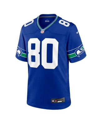 Men's Steve Largent Royal Seattle Seahawks Throwback Retired Player Game Jersey