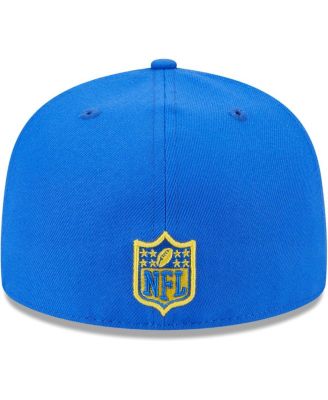 Men's Royal Los Angeles Rams Camo Undervisor 59FIFTY Fitted Hat