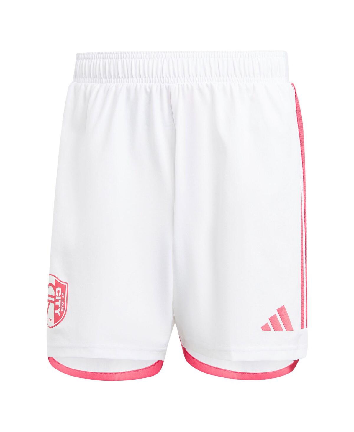 Shop Adidas Originals Men's Adidas White St. Louis City Sc 2024 Away Aeroready Authentic Shorts