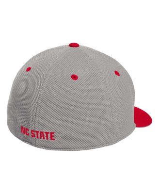 Men's Gray NC State Wolfpack On-Field Baseball Fitted Hat