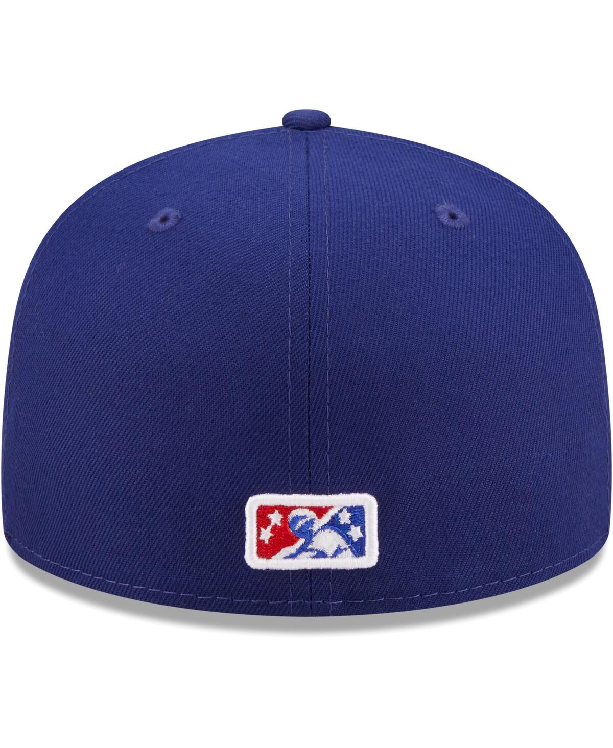 New Era Men's  Royal Buffalo Bisons Authentic Collection 59fifty Fitted Hat In Royal
