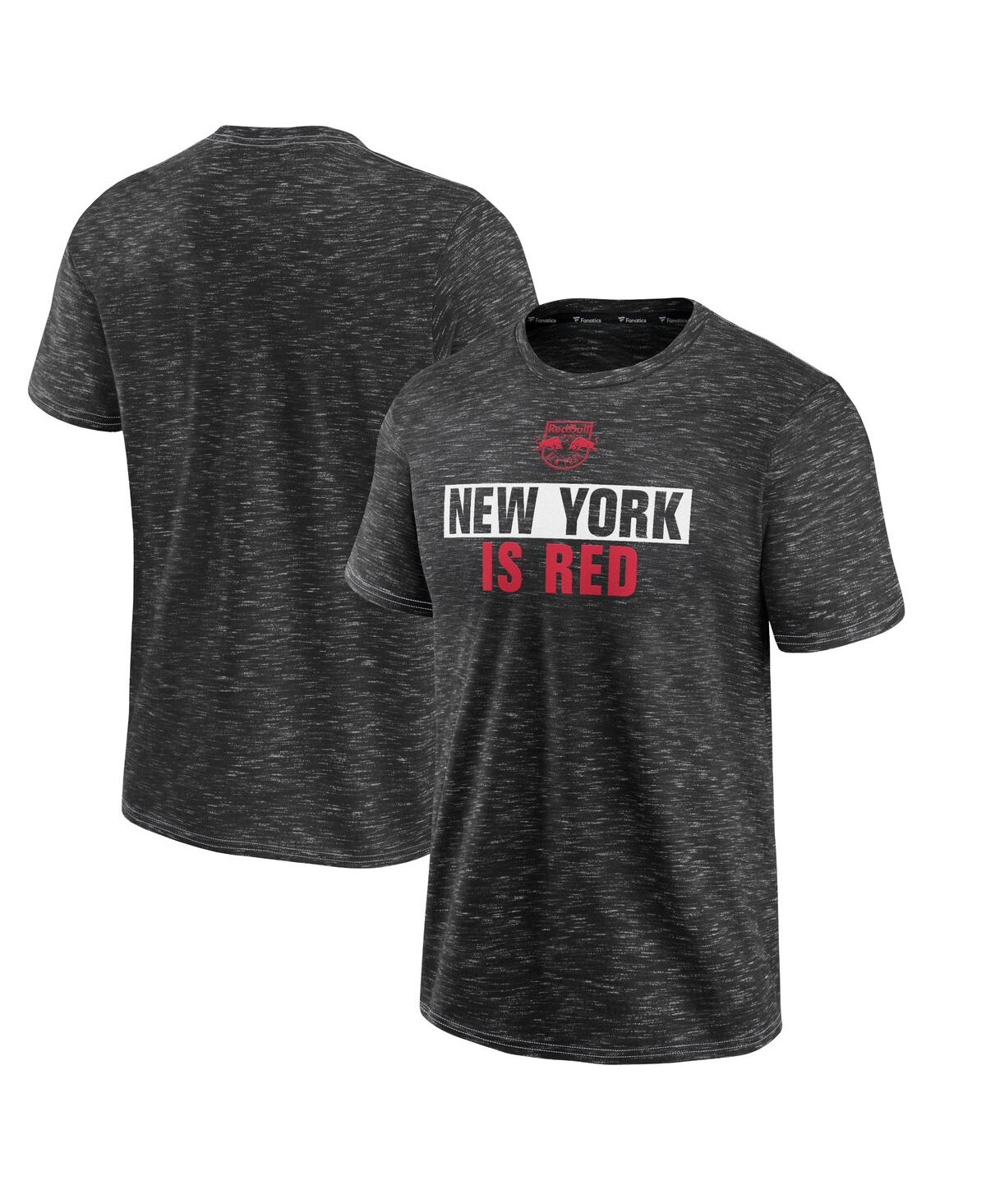 Men's Fanatics Charcoal New York Red Bulls T-shirt - Charcoal