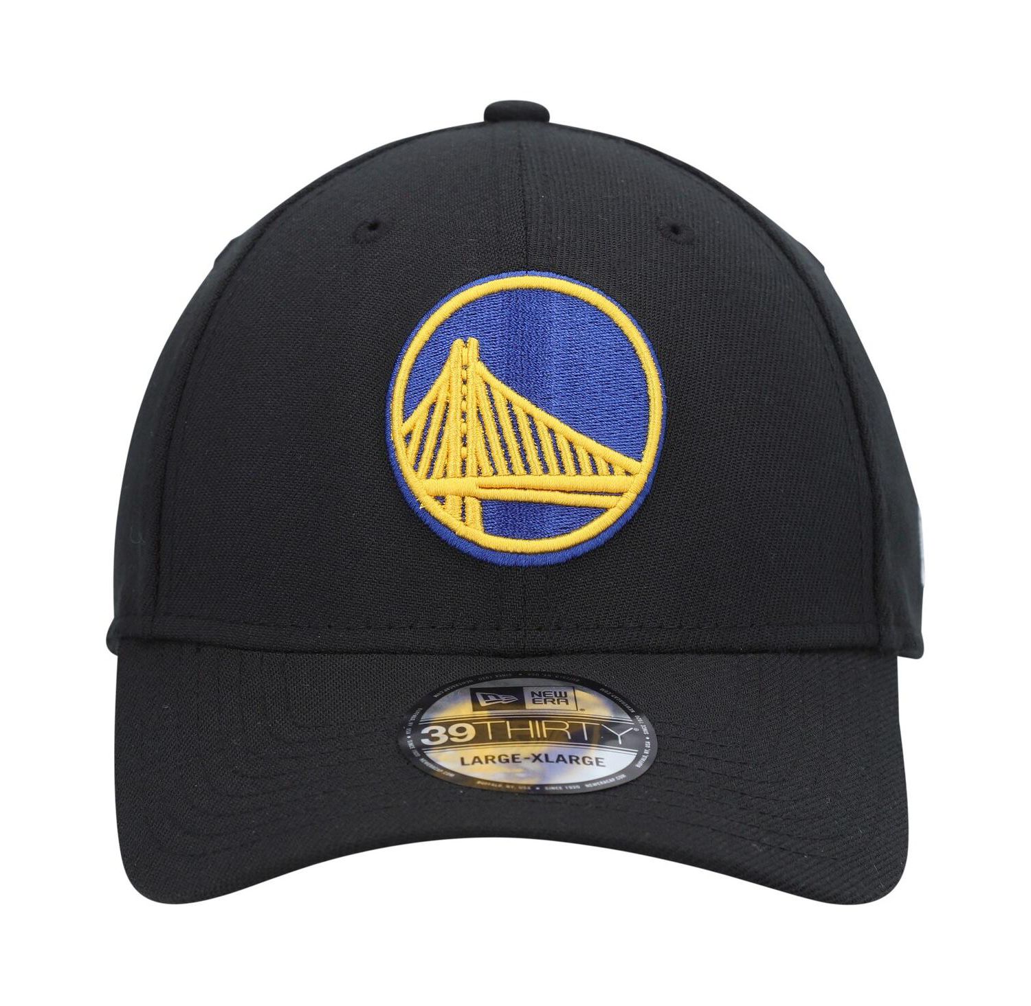 Men's Black Golden State Warriors Official Team Color 39THIRTY Flex Hat