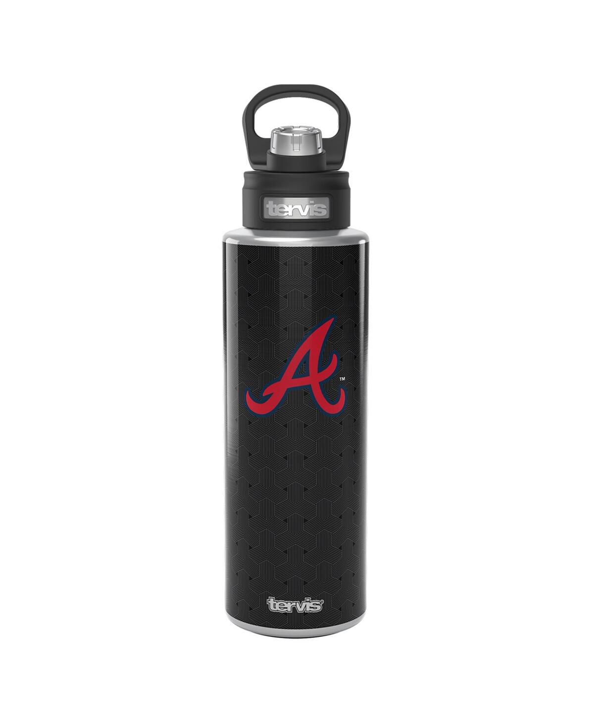 Tervis Tumbler Atlanta Braves 40 oz Weave Wide Mouth Water Bottle In Black