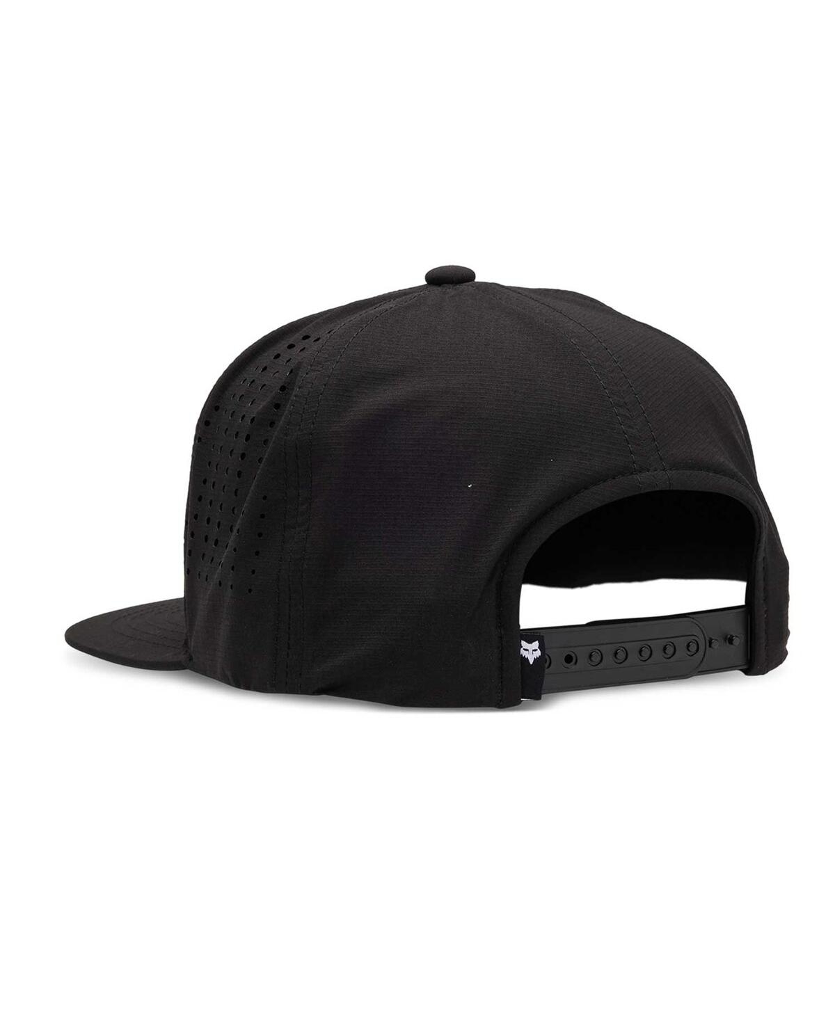 Shop Fox Men's  Black Non-stop Tech Snapback Hat