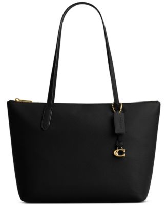 Bella Pebbled Leather Tote