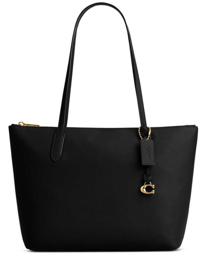 COACH Bella Small Pebble Leather Tote Bag