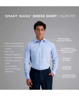 Men’s Smart Wash&reg; Slim Fit Dress Shirt