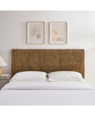 Edgewater Queen Seagrass Rattan Headboard